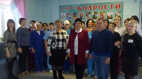 Светлана Иванова ознакомилась с работой реабилитационного центра 